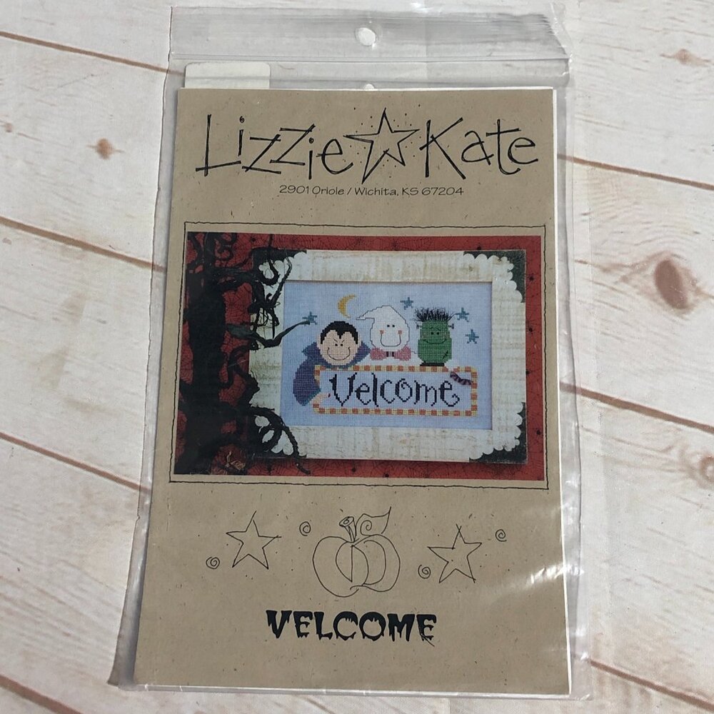 Lizzie Kate Counted Cross Stitch Pattern Halloween